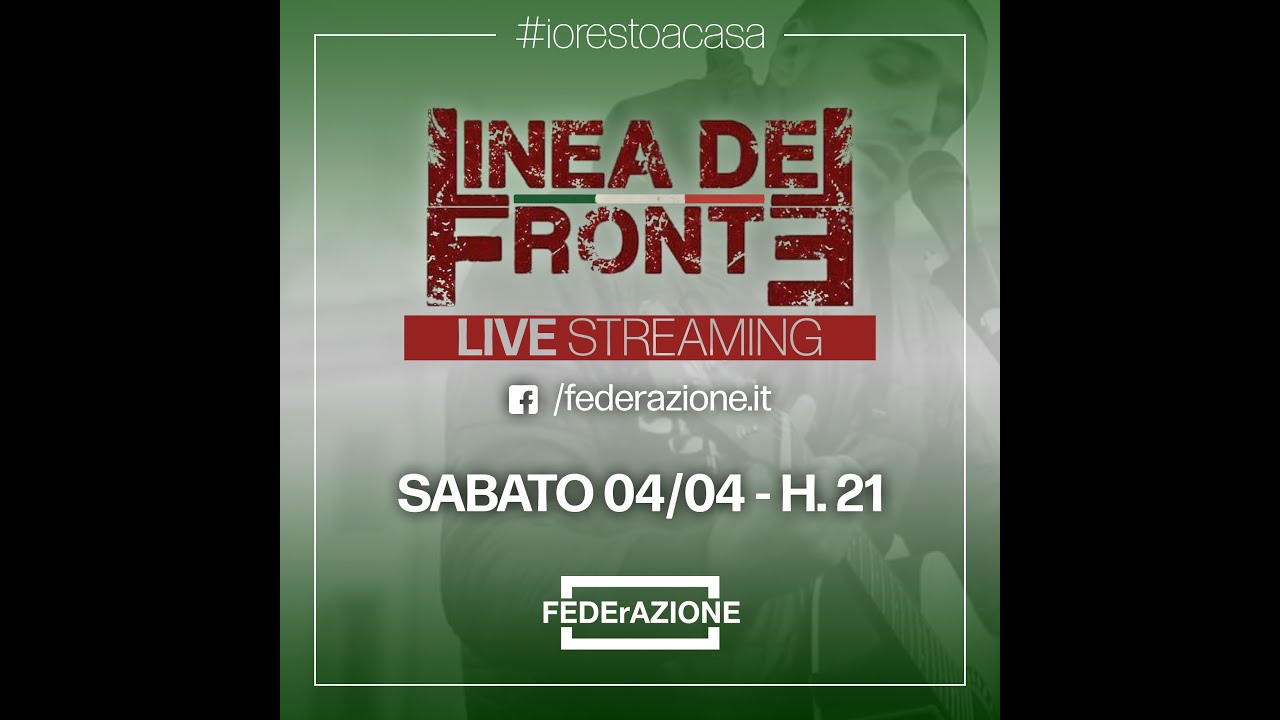 LA LINEA DEL FRONTE in concerto - Live Streaming
