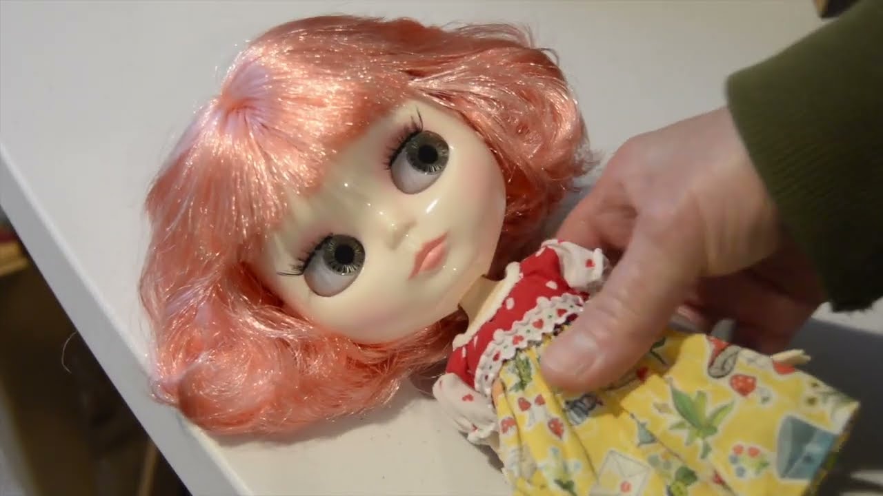 #showandtellwednesday Customizing an Aliexpress Blythe doll