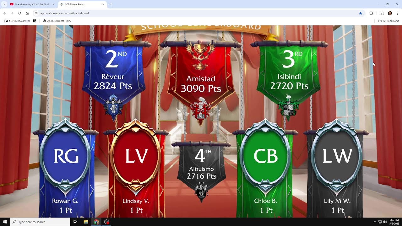 Discovery Key Elementary School RCA Leaderboard Stream