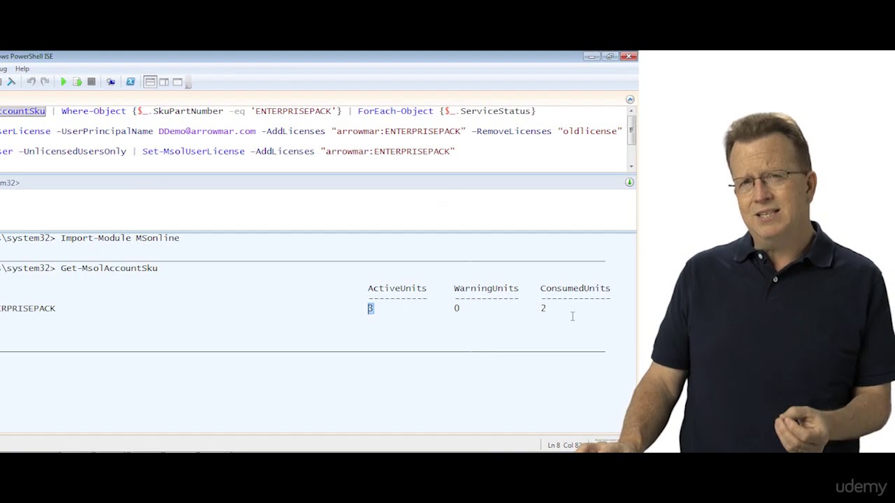 How to Managing Licenses with Powershell office 365