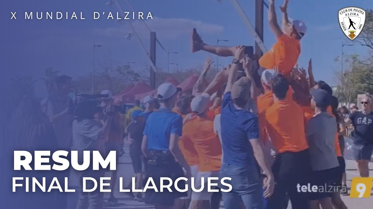 X MUNDIAL DE PILOTA D'ALZIRA 2023 — RESUM FINAL DE LLARGUES — 1/4/2023