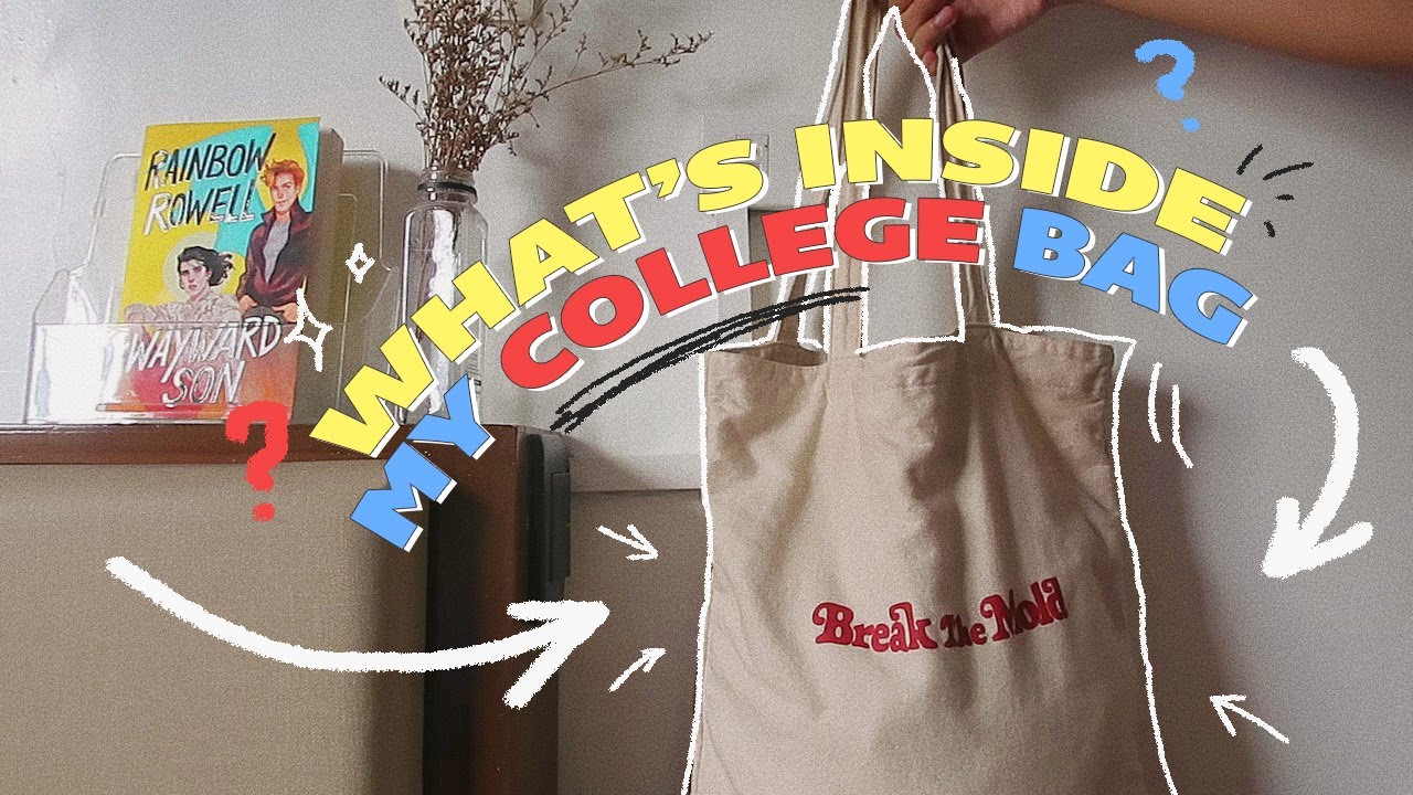 🎒let's unpack my college bag 🎒 ⁽ᶠᵒʳ ᵗʰᵉ ᑫᵘᵃʳᵃⁿᵗᶦⁿᵉ⁾