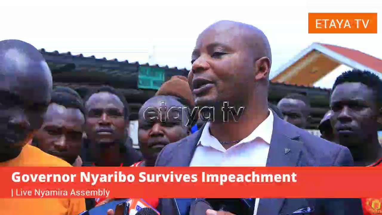 Nyamira Governor impeachment Hearing | Live Nyamira Assembly