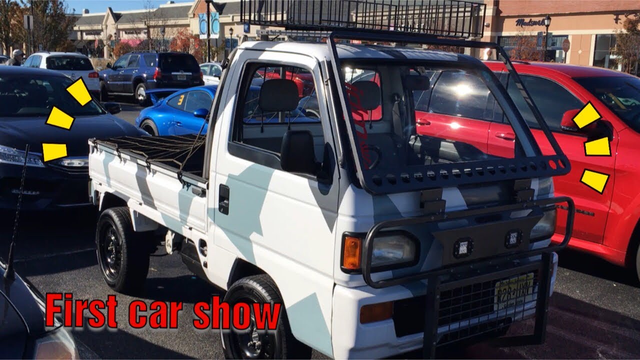 Honda Acty JDM Kei Car Mini truck project. Episode 18, first car show for the Acty