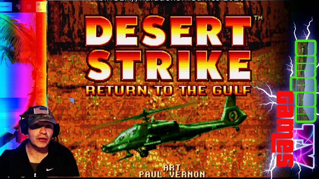 binGEN ⭐Paradoxon 🌞Games #48   desert strike_ return to the gulf