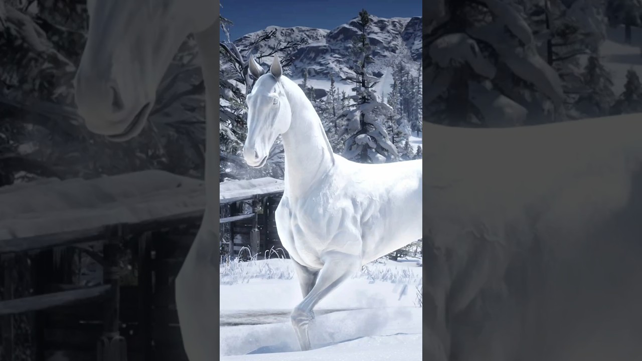 🔥 Most BEAUTIFUL & POWERFUL Horse Location in RDR2 #shorts #reddeadredemtion2