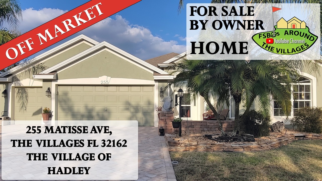 FOR SALE BY OWNER | 3 Bed 2 Bath Home | With A Pool & View! | In The Villages, FL