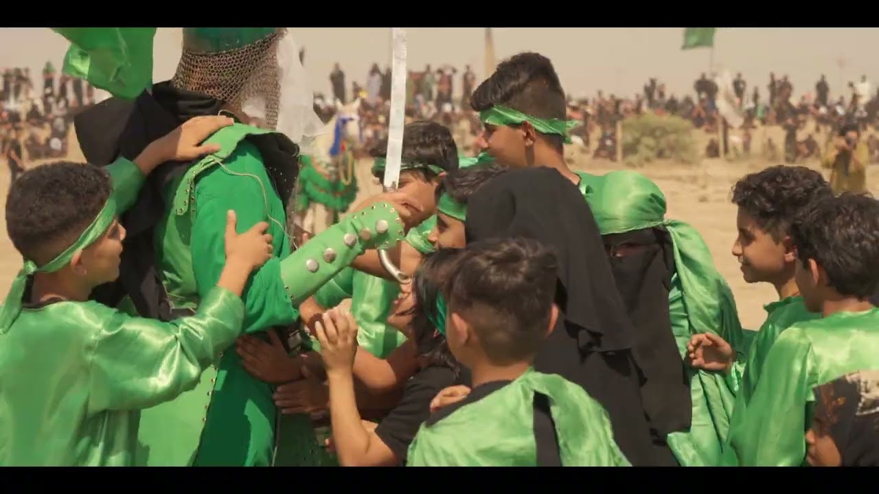 اول واضخم تشابية (ملحمة كربلاء)السادة الهواشم بيت سيد ناموك | ميسان |محرم ١٤٤٥