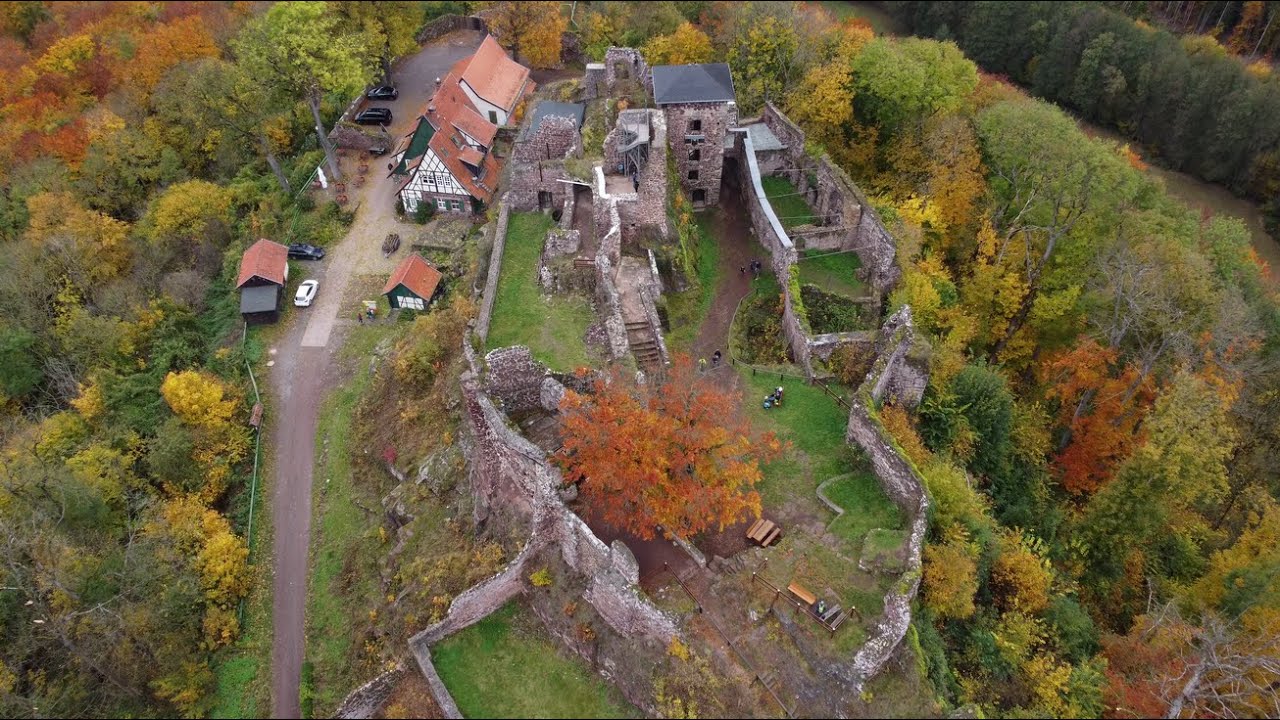 Burgruine Hohnstein in Neustadt S&uuml;dharz