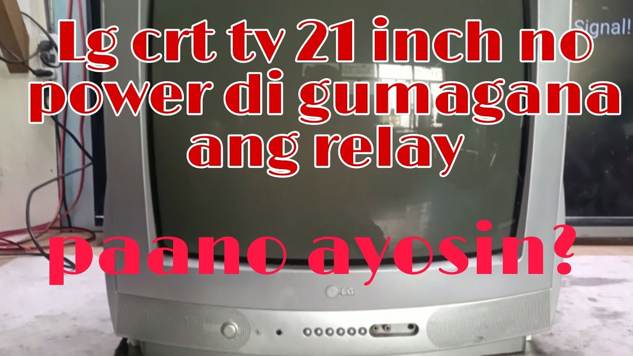 Lg crt tv 21