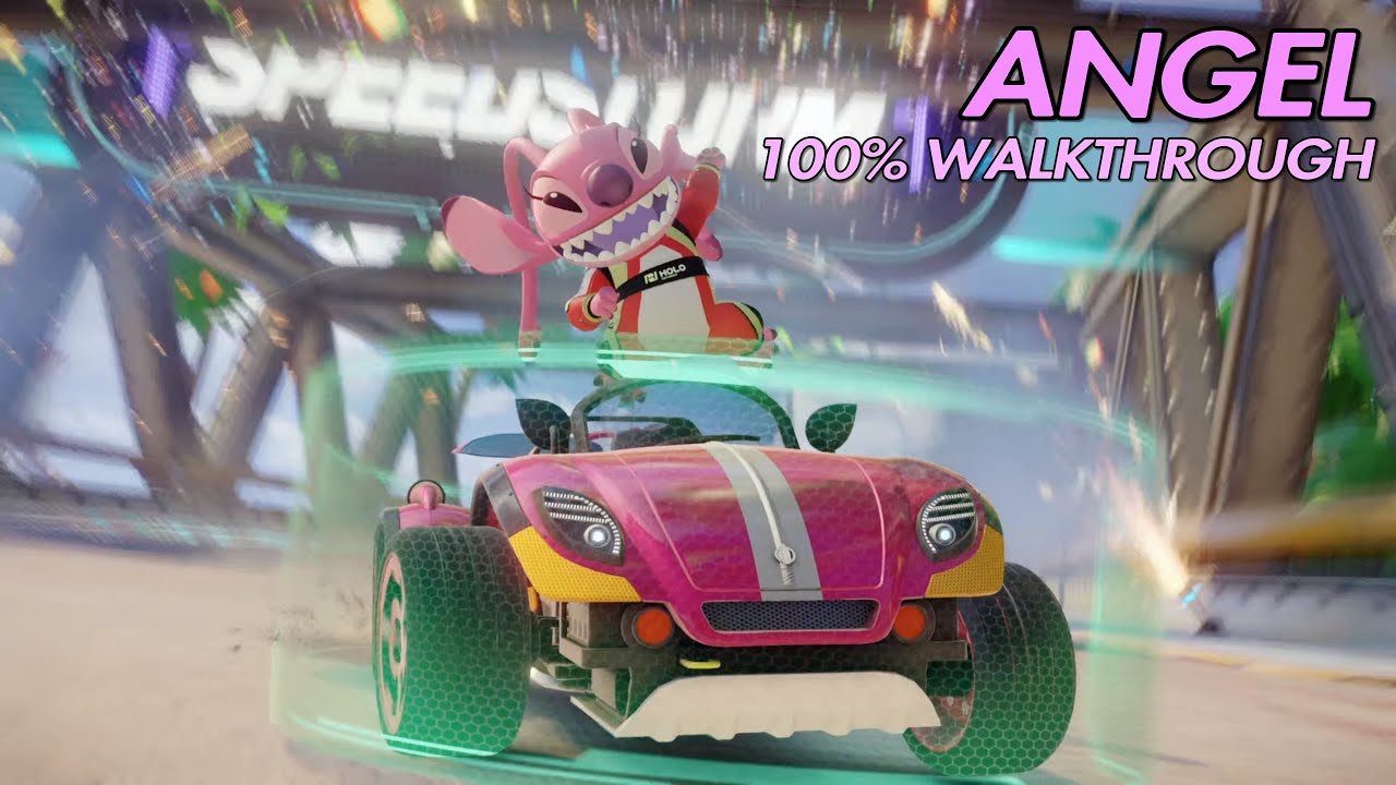 Disney Speedstorm 100% Walkthrough | Lilo & Stitch Tournament | Angel