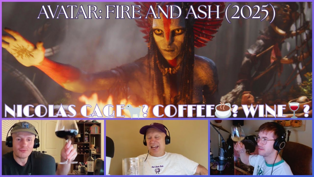 Nicolas Cage? Coffee? Wine? | Avatar: Fire and Ash (2025) | Sad Sacks Movie Review