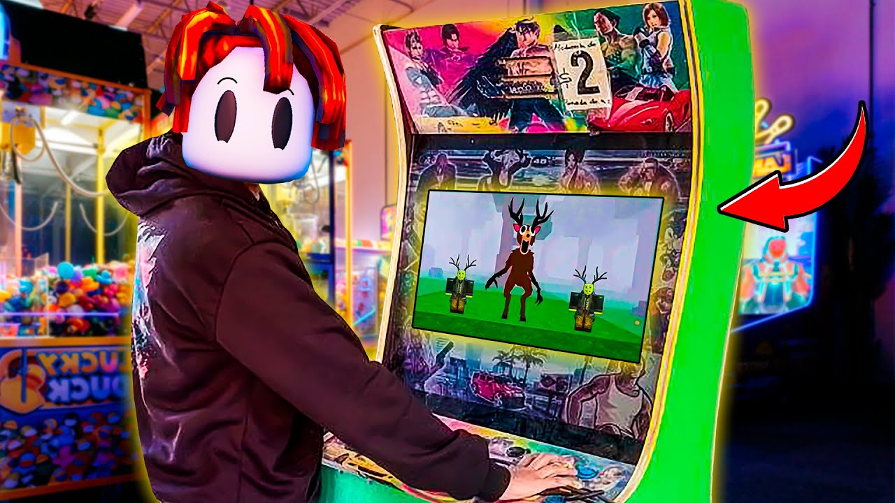 Jugu&eacute; 99 NOCHES en el BOSQUE en una M&Aacute;QUINA ARCADE de hace 30 A&Ntilde;OS&hellip; ROBLOX