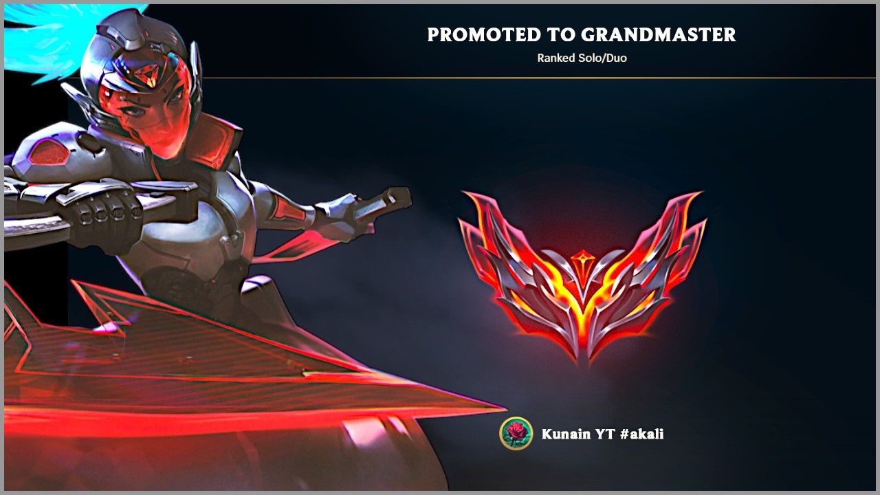 Я взял Грандмастера на EUW, играя только за Акали на топе