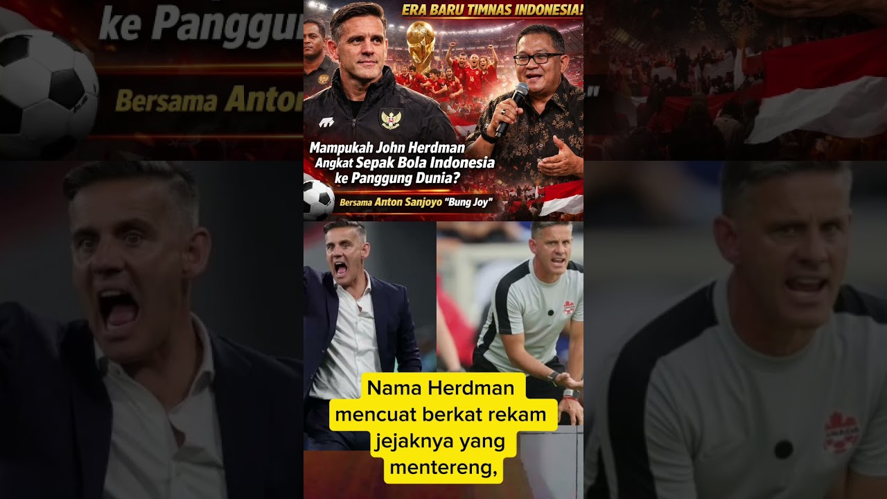 Harapan Baru Timnas Indonesia di Tangan John Herdman 