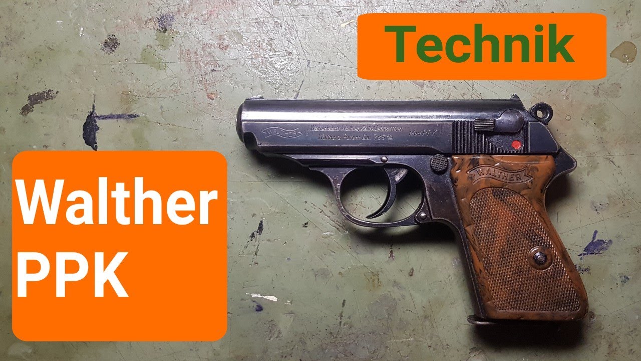 PPK Walther zerlegen zusammenbau disassembly reassembly  #tskgo16