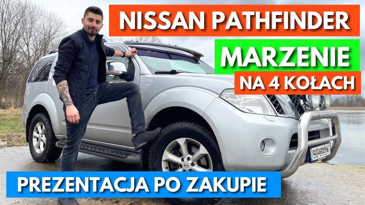 NISSAN Pathfinder 2.5 diesel Kupiony za 44 000 zł