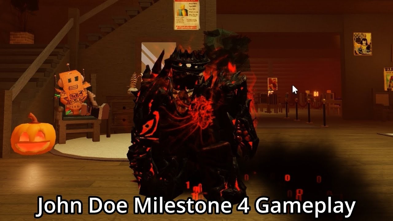 Winning with Milestone 4 John Doe in Roblox Forsaken
