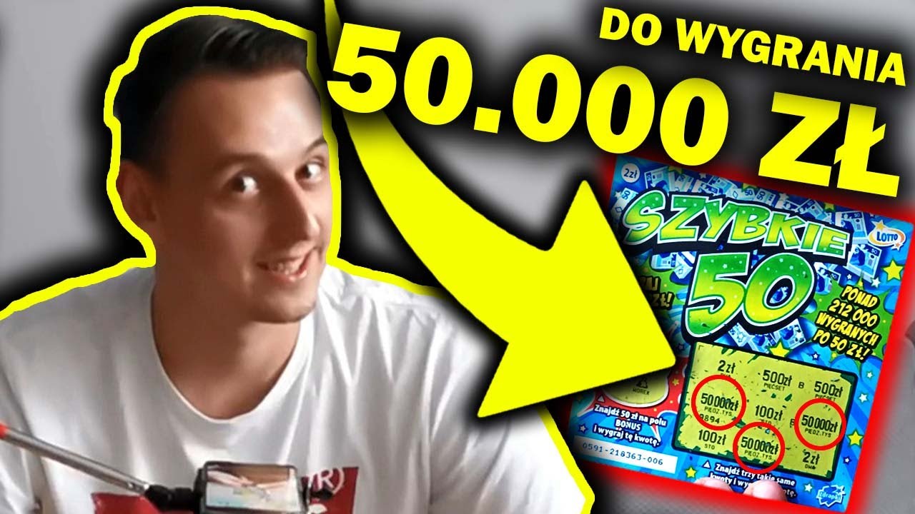 WYGRAŁEM PRAWIE 50.000 ZŁ !!! Zdrapywanie Zdrapek