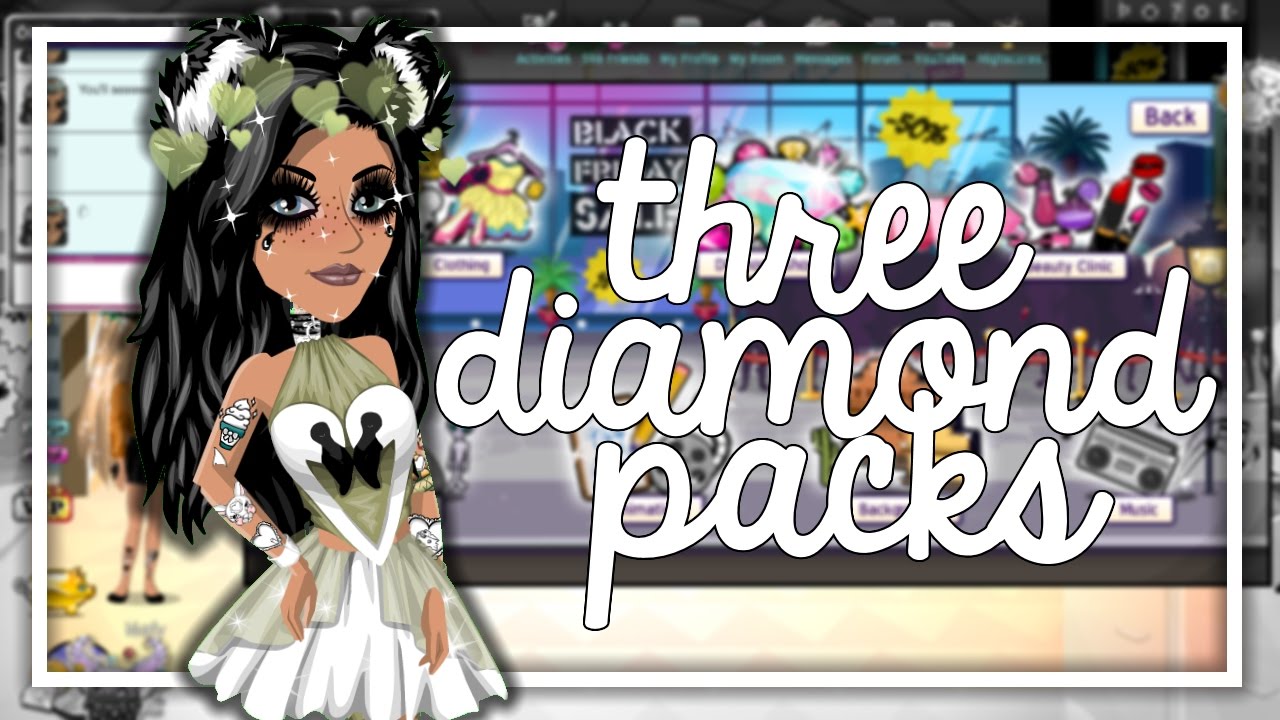 3 diamond packs