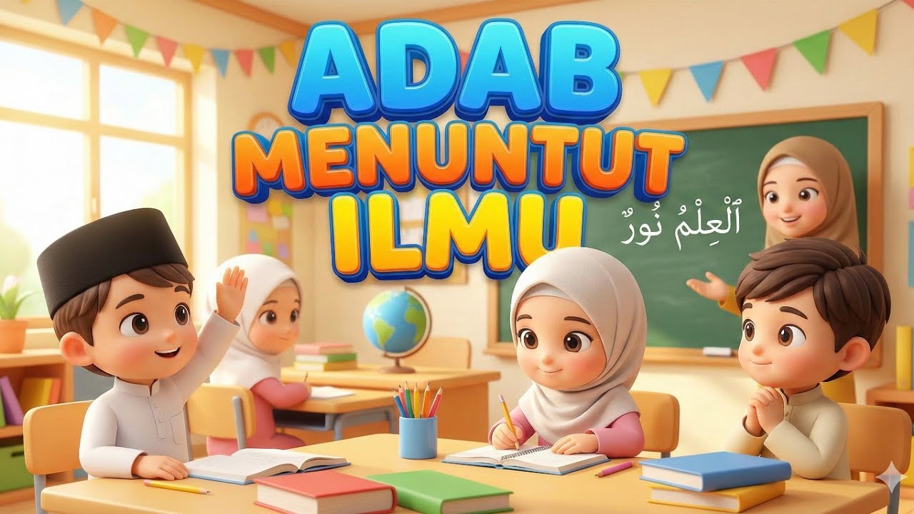 Lagu Anak Islami | ADAB MENUNTUT ILMU 