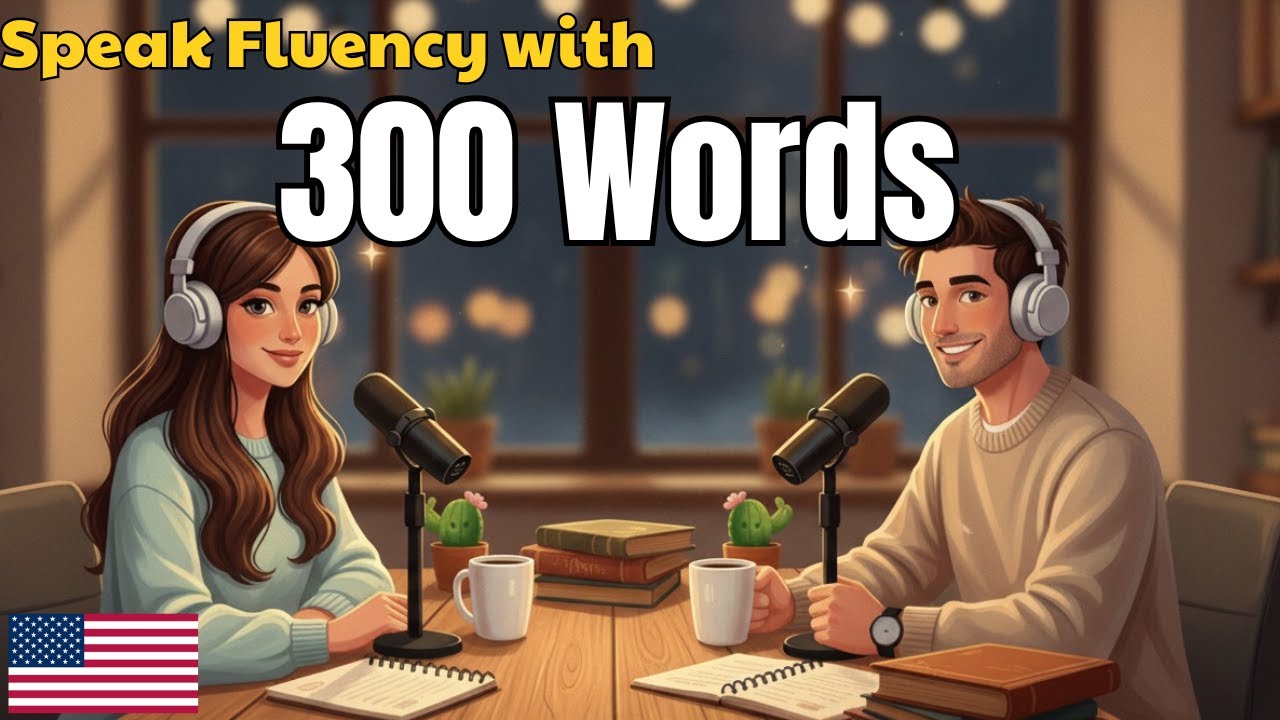 Speak English Fluently with 300 Words | Learn English with Podcast | English Podcast Conversation