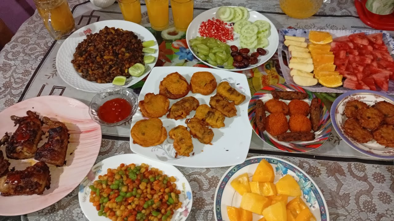 আলহামদুলিল্লাহ প্রথম রোজা সম্পূর্ণ হলো. আর ইফতারির জন্য কি কি আয়োজন করলাম
