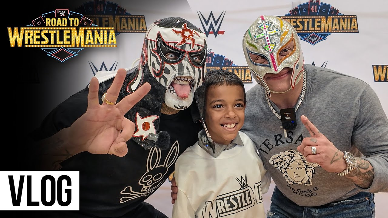 Penta arranca la Semana de WrestleMania junto a Rey Mysterio: WrestleMania 41 Vlog
