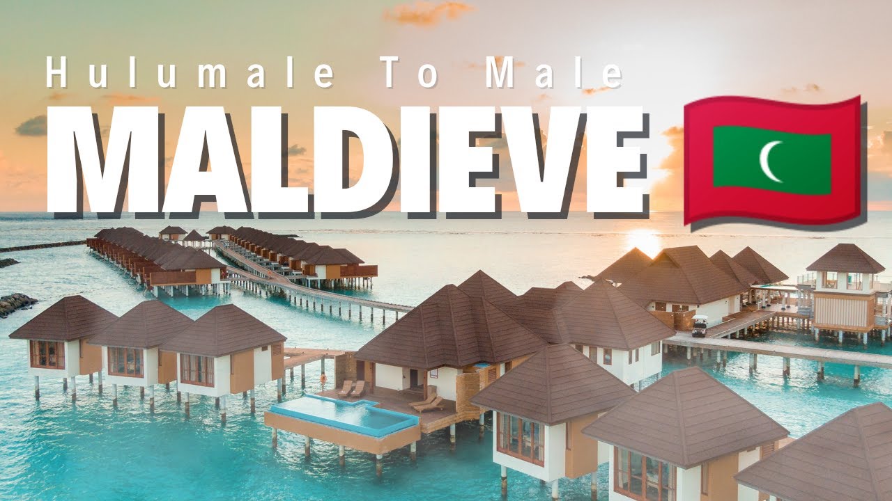 HULUMALE  ISLAND TO MALE  ISALND VIA  BUS || MALDIVES SERIES || 4K