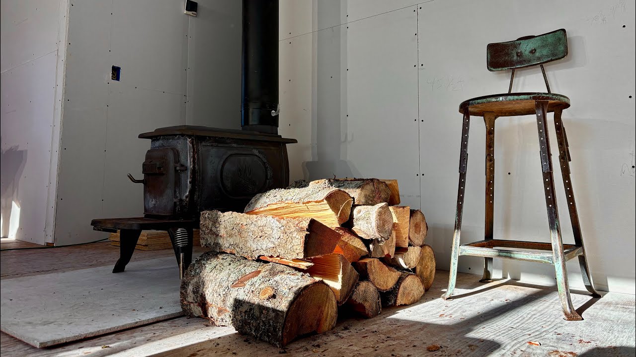 Progress Update: Temporary Wood Stove Install and Camper Heater Fixed