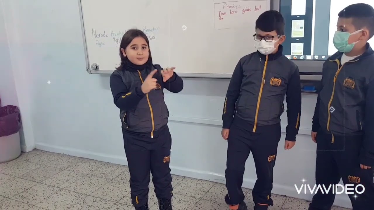 İkbal AYDIN BEYDİLLİ Bisaş İlkokulu İşaret Dili Alfabemiz 3/A
