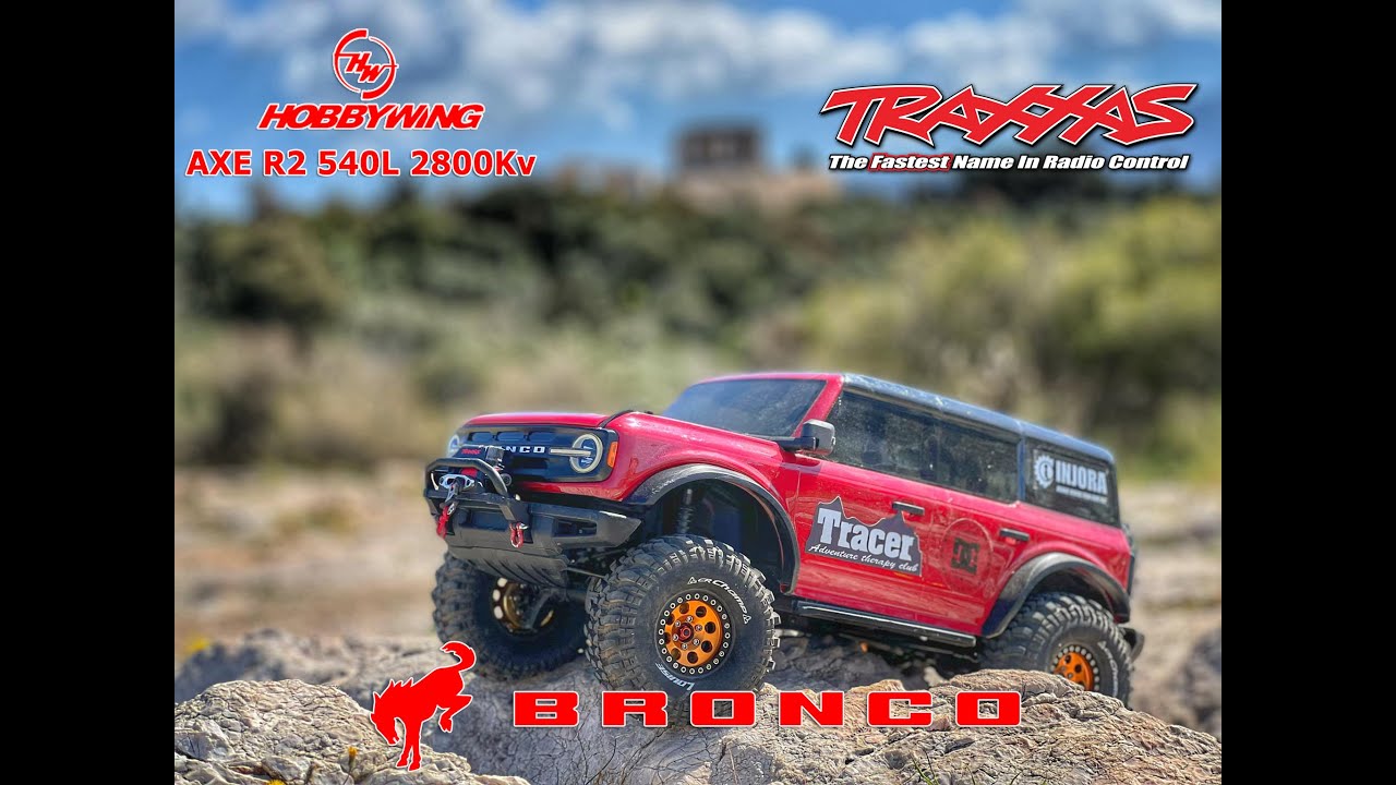 Why we love the Hobbywing AXE R2 540L 2800Kv, this is the best upgrade for TRAXXAS TRX4 Bronco 2021