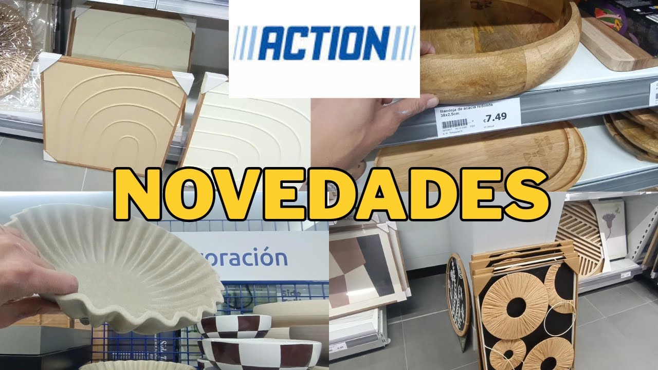 ACTION NOVEDADES Cortinas, decoración y MUCHO MÁS....