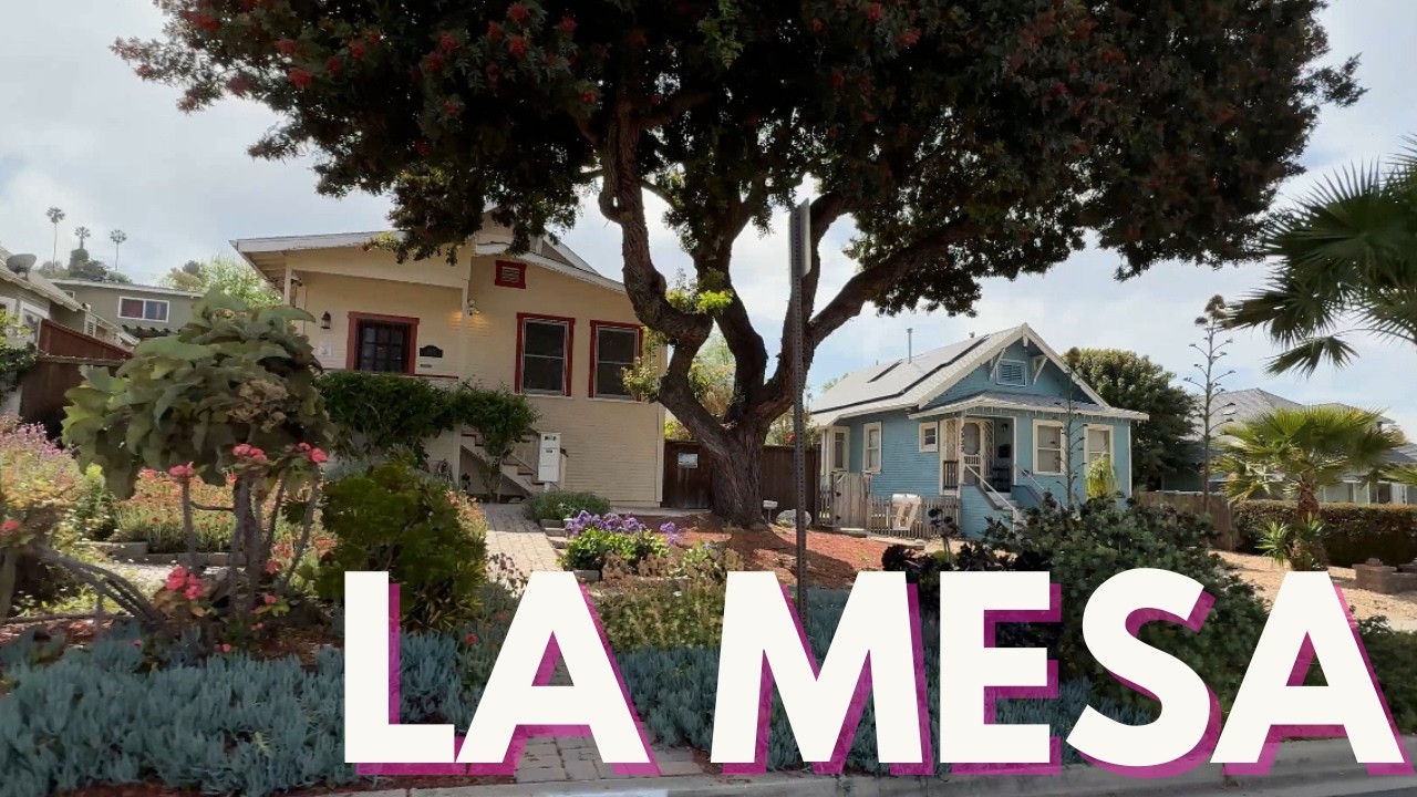 La Mesa Neighborhood Tour - From Hills to Lakes