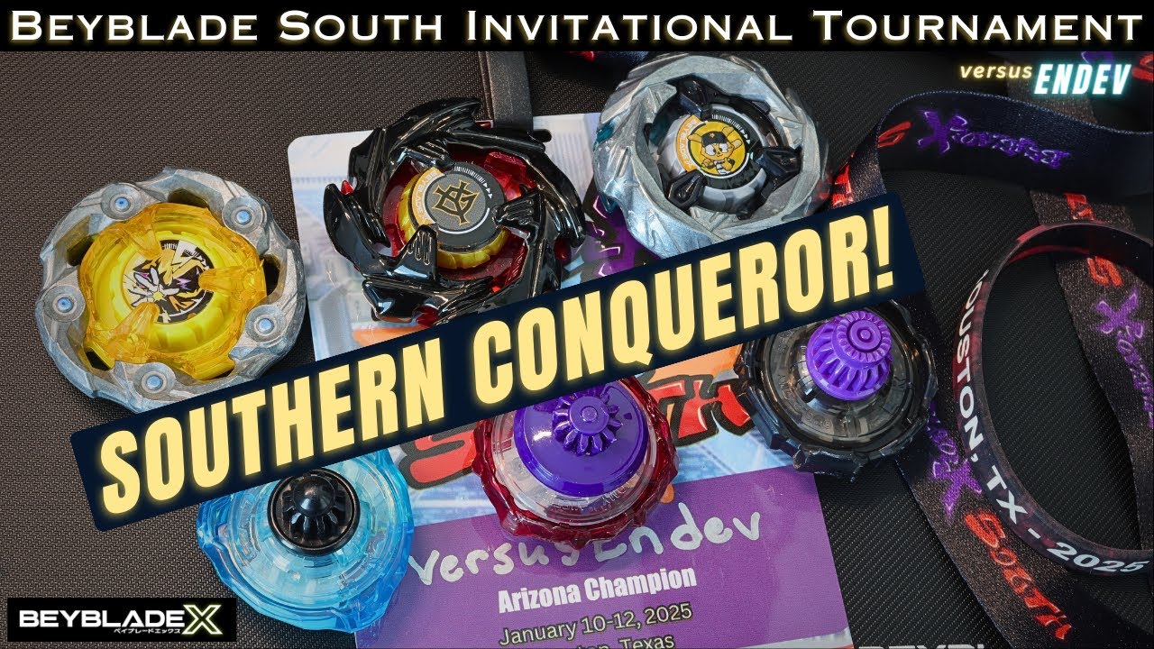 My ROAD to BeybladeX Southern SHOWDOWN Invitational Tournament! 