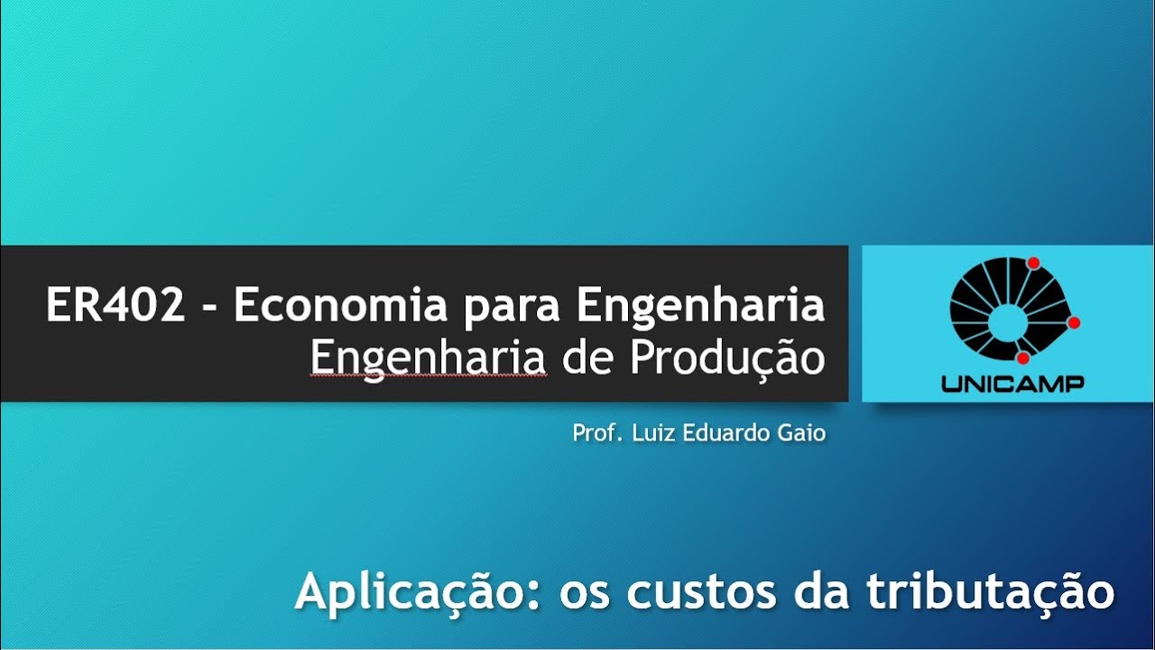8. Aplicação: Os custos da tributação