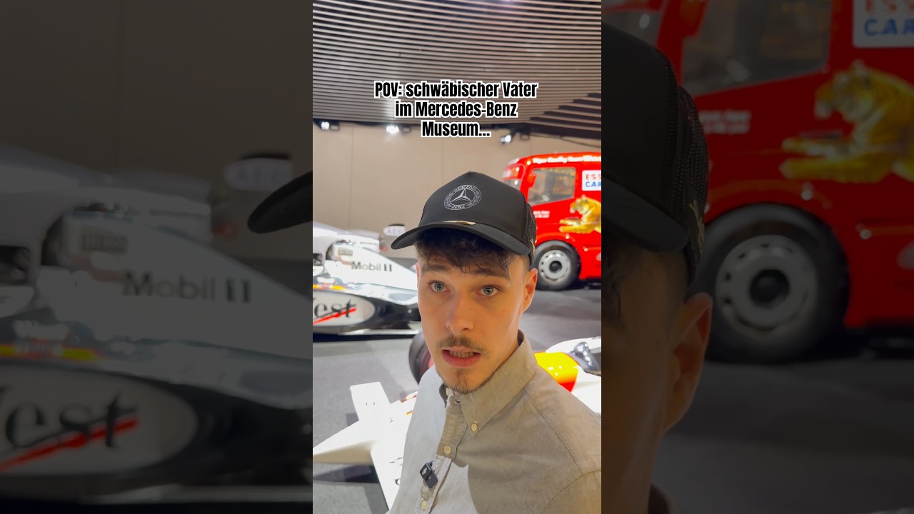 POV: schwäbischer Vater im Mercedes-Benz Museum…