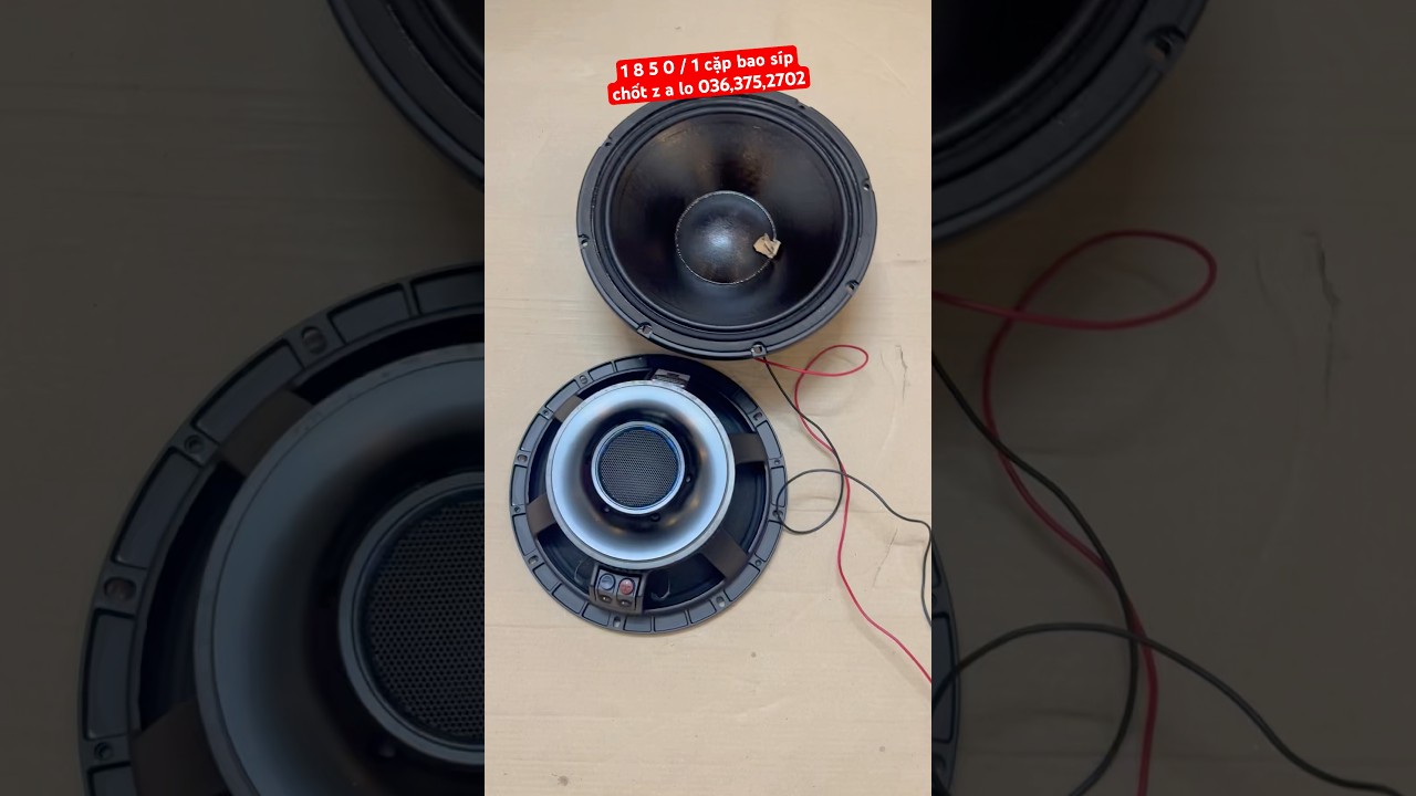 loa bass 30 pif, model : pif12-t190, từ 190 coil 76, tiếng qu&aacute; hay