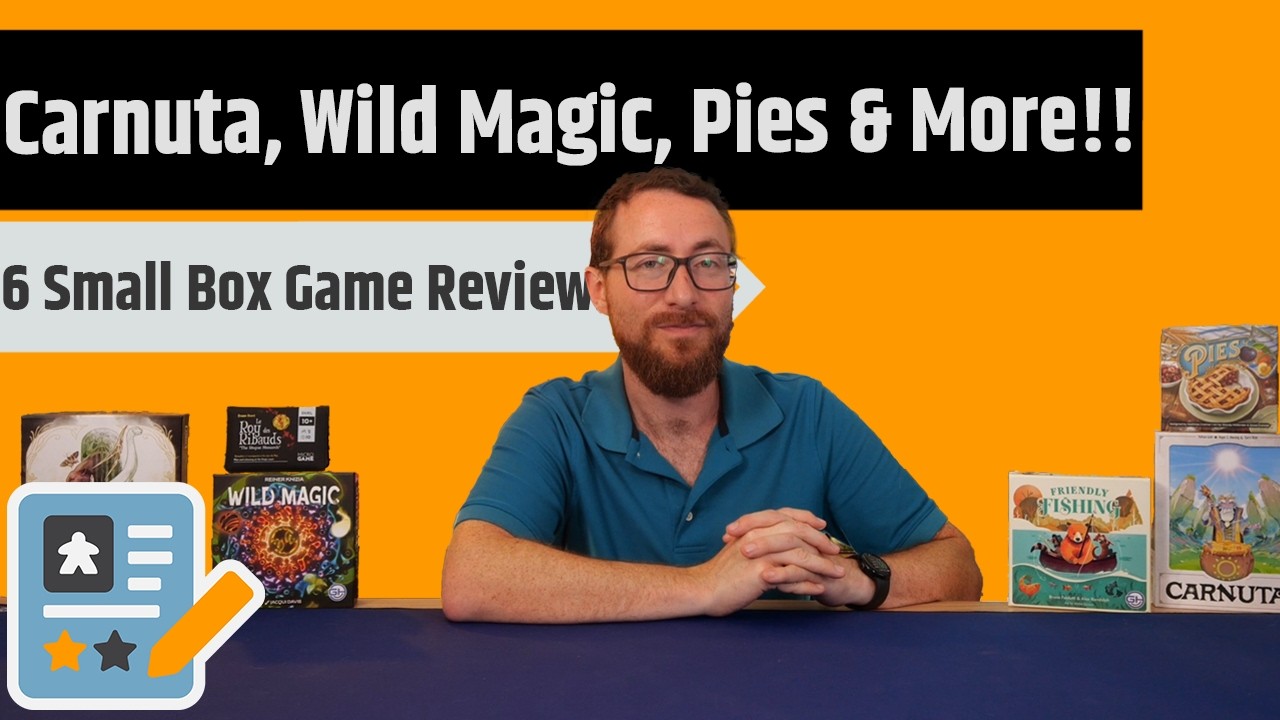 6 Small Box Game Reviews - Wild Magic, First Giants, Carnuta & More!