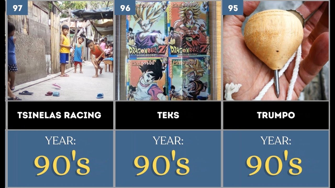 TOP 100 MOST FAMOUS FILIPINO TOYS OF ALL TIMES