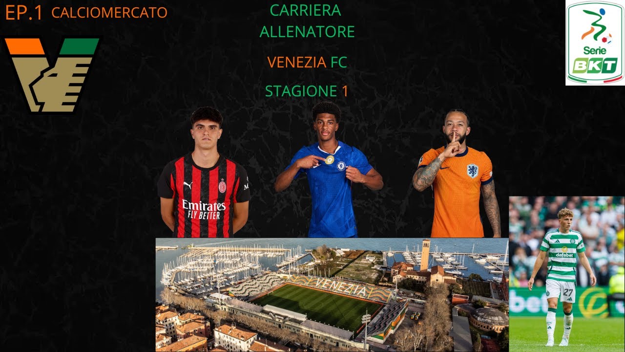 Carriera allenatore Venezia stagione 1 Fc26