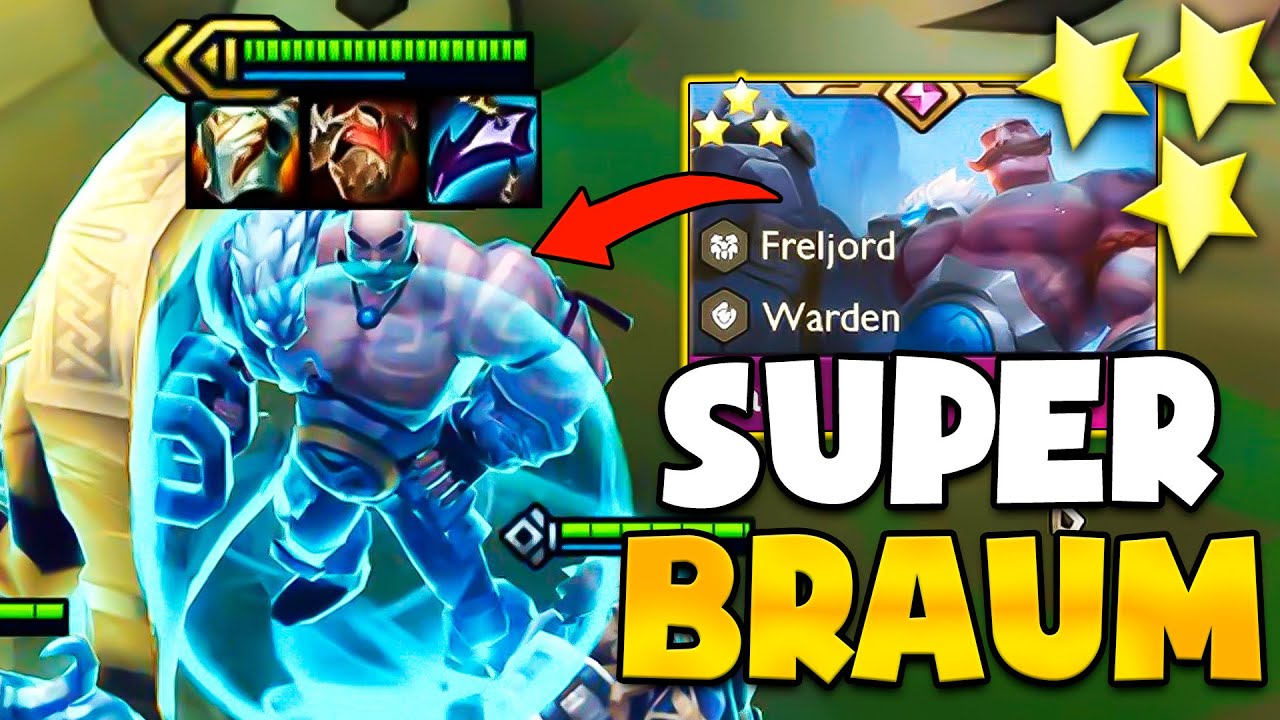 ⭐⭐⭐ Saco BRAUM al 3 y es INDESTRUCTIBLE - TFT Set 16
