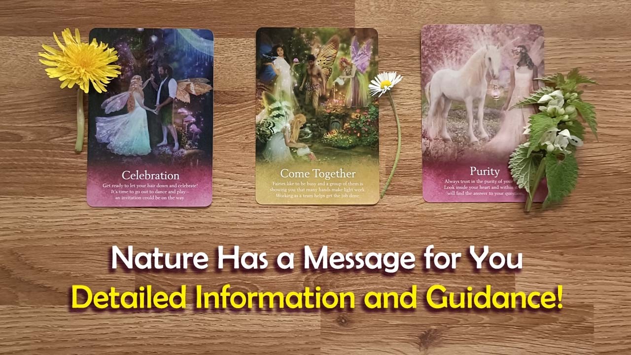 Природа передает вам послание 🌿🌻🌼👉🏼💌 Очень подробная информация и руководство 🙏🏼 Таро &laquo;Вне времени&raquo;