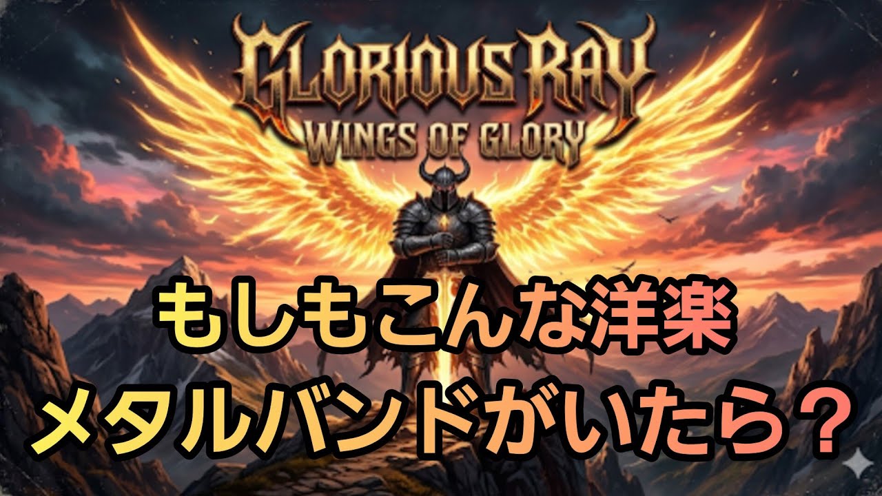 （AIメタル/オリジナル）【WINGS OF GLORY】Performed by GLORIOUS RAY