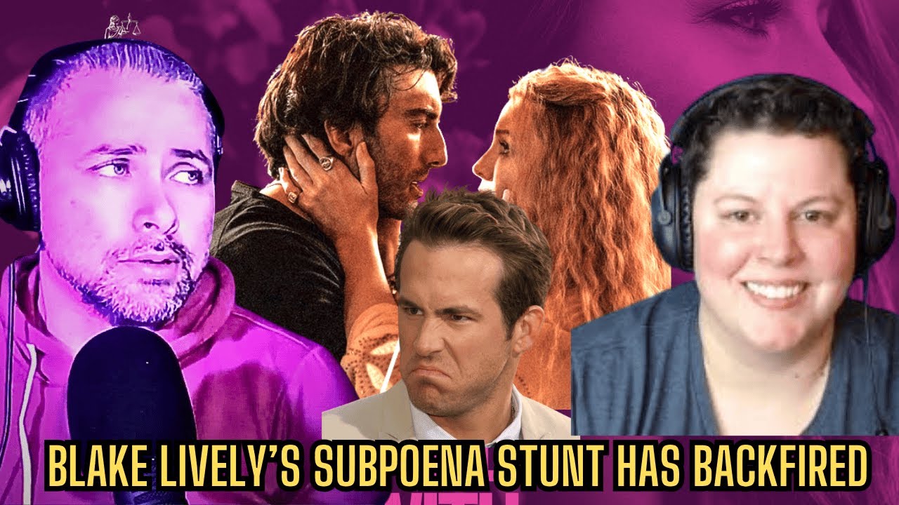 Backfired: Blake Lively&rsquo;s Subpoena War Just Blew Up in Her Face