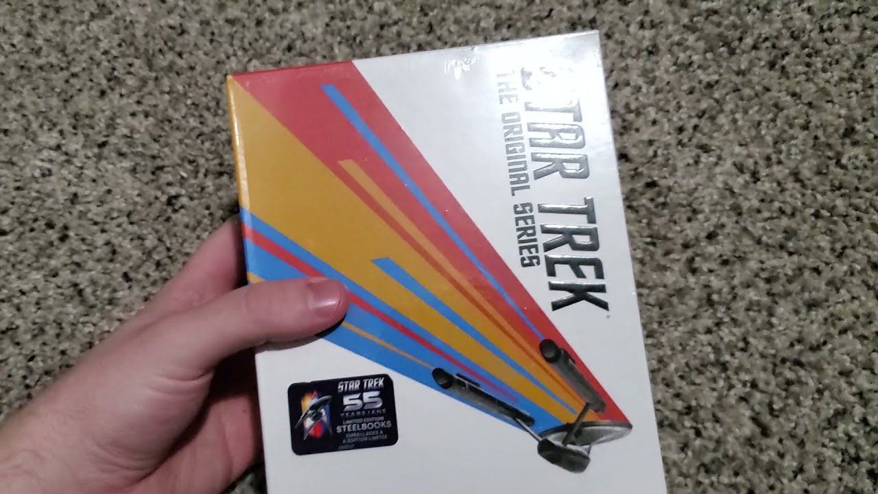 Star Trek The Original Series 55th Anniversary Edition Blu-ray Collection Unboxing