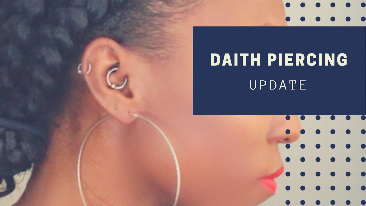 Daith Piercing Update + How I Clean My Piercing