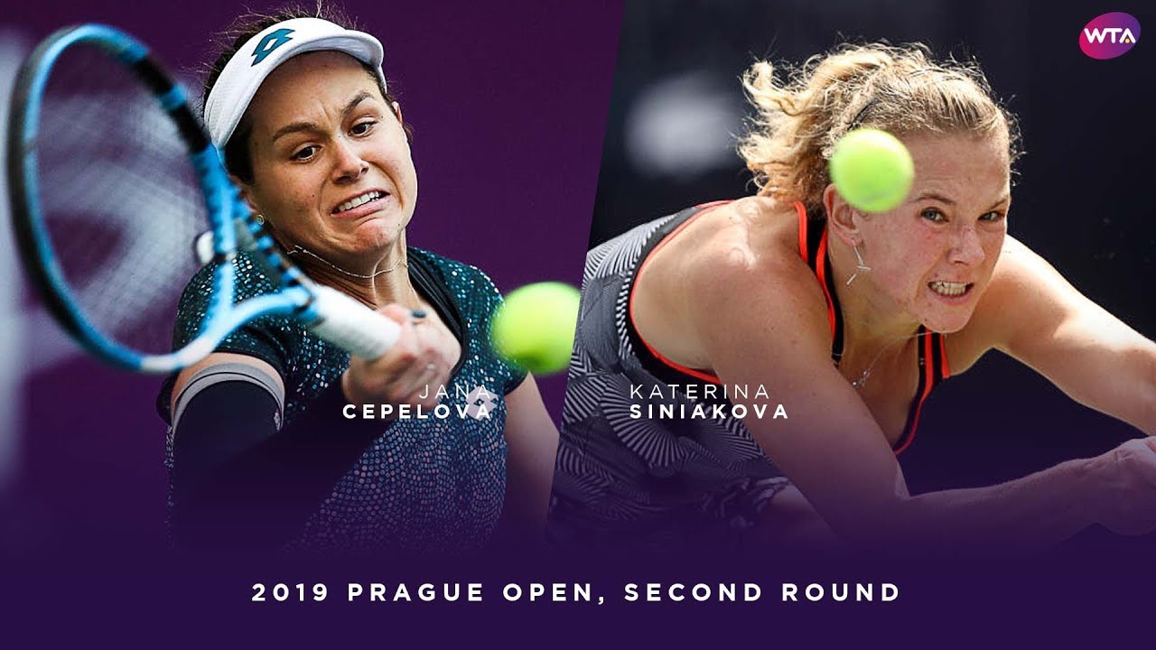 Jana Cepelova vs. Katerina Siniakova | 2019 Prague Open Second Round | WTA Highlights