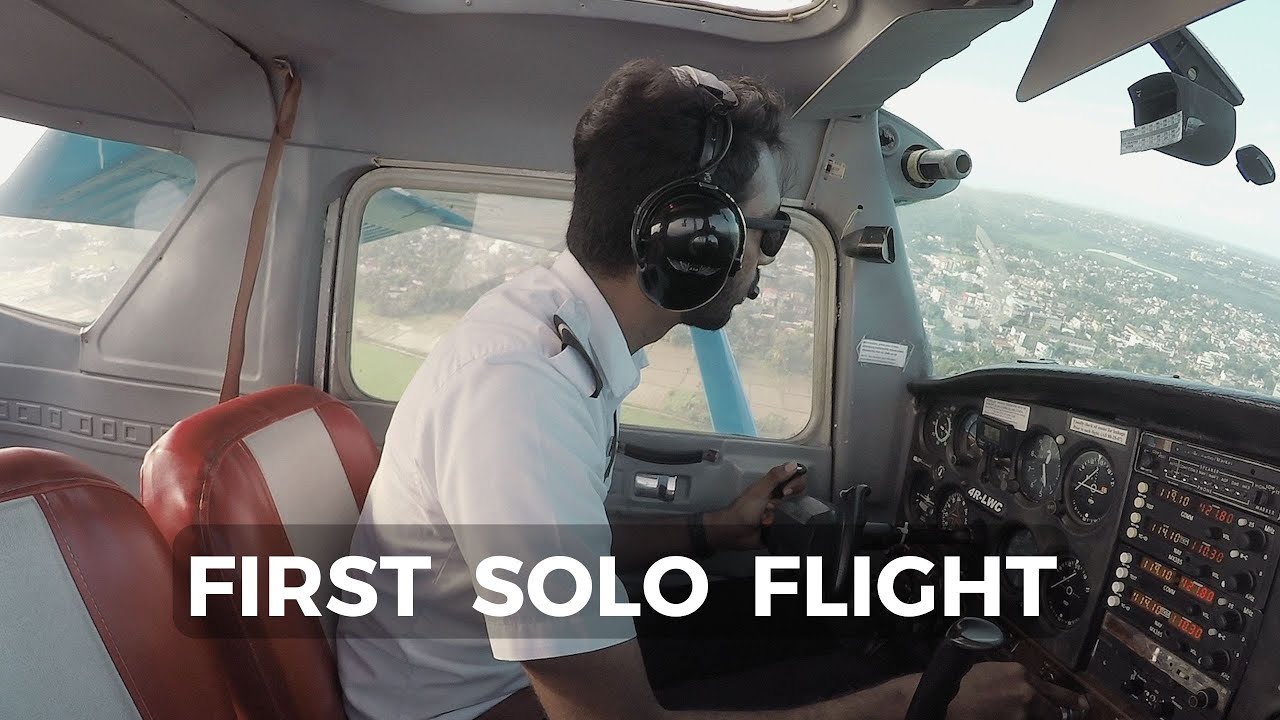 First SOLO Flight | Dream Day of All Pilots | Rathmalana Airport