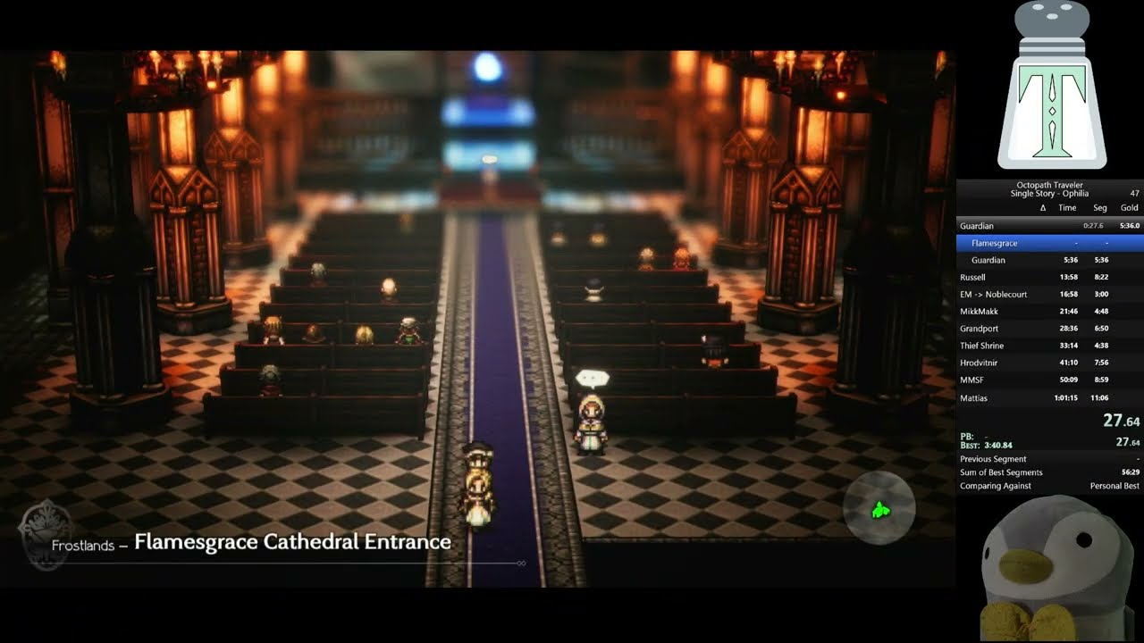 PB: Octopath Traveler Ophilia SS in 59m40s